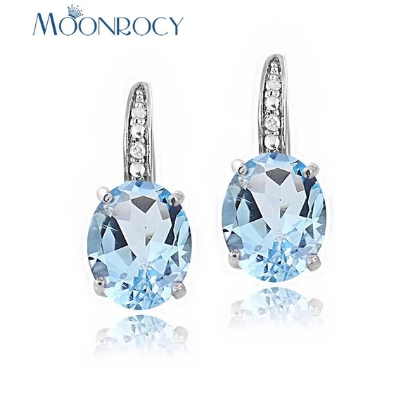 moonrocy Jewelry - Moonrocy women’s blue earrings